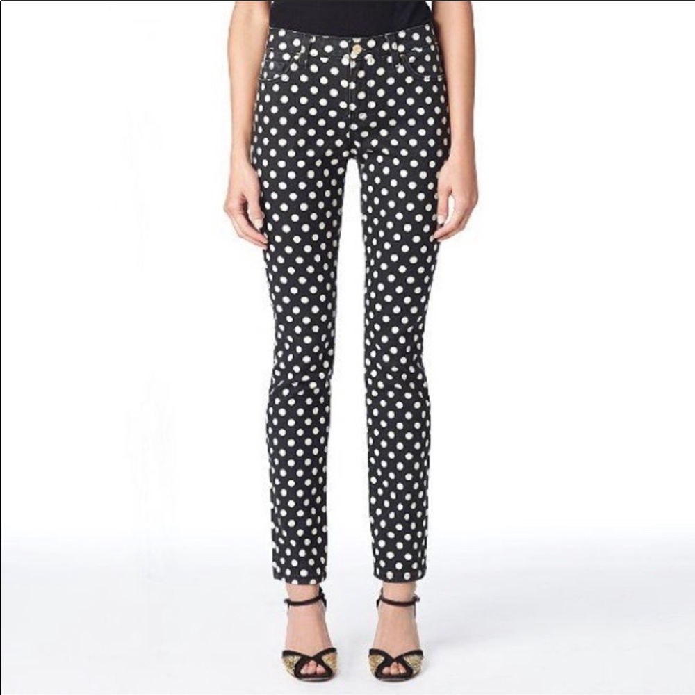 Kate Spade ♠️ Polka Dot Denim